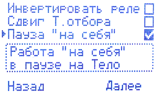 Пауза на себя