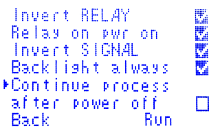 Continue proccess after power off - disabled
