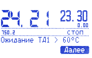 Ожидание ТД1 Ожидание ТД1