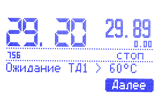 Ожидание ТД1 Ожидание ТД1